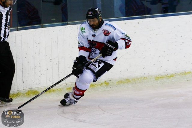 Photo hockey match Mont-Blanc - Briançon  le 13/10/2015