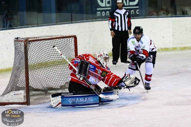Photo hockey match Mont-Blanc - Briançon  le 13/10/2015