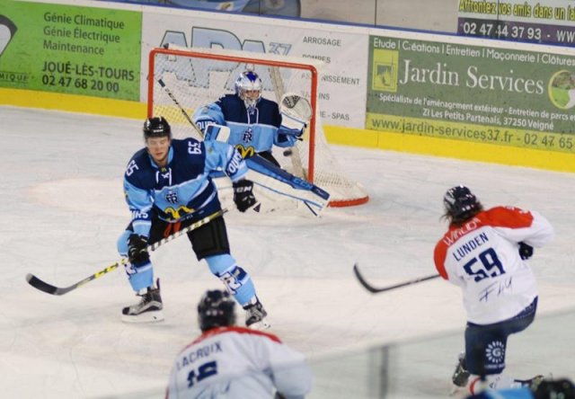 Photo hockey match Tours  - Angers  le 13/10/2015