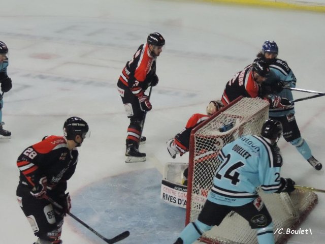Photo hockey match Bordeaux - Brest  le 17/10/2015