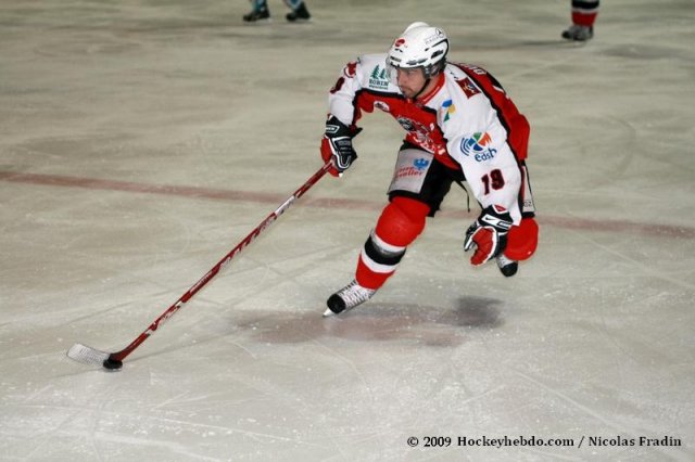 Photo hockey match Briançon  - Dijon  le 17/01/2009