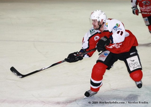 Photo hockey match Briançon  - Dijon  le 17/01/2009