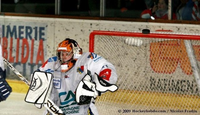 Photo hockey match Briançon  - Dijon  le 17/01/2009