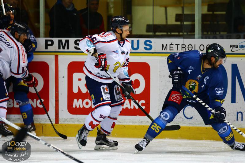 Chamonix  3 - 4 Grenoble 