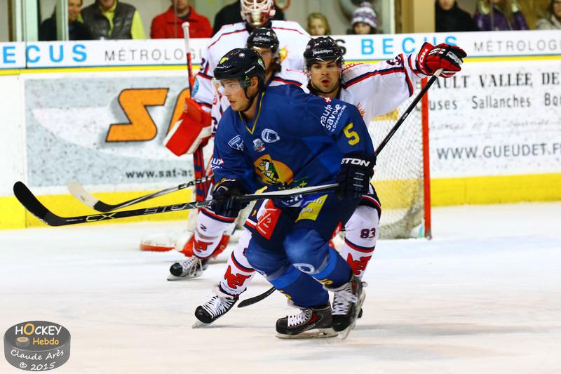 Chamonix  3 - 4 Grenoble 