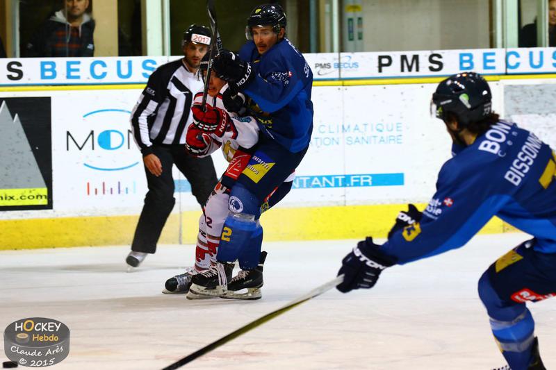 Chamonix  3 - 4 Grenoble 