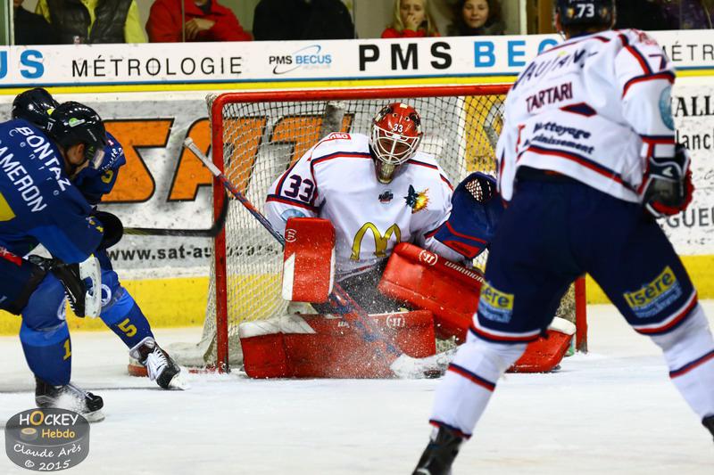 Chamonix  3 - 4 Grenoble 