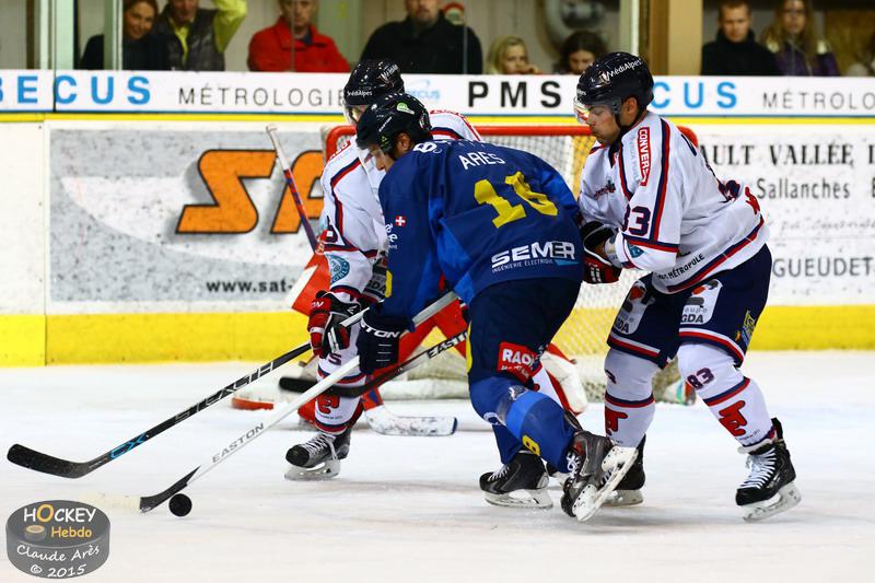 Chamonix  3 - 4 Grenoble 