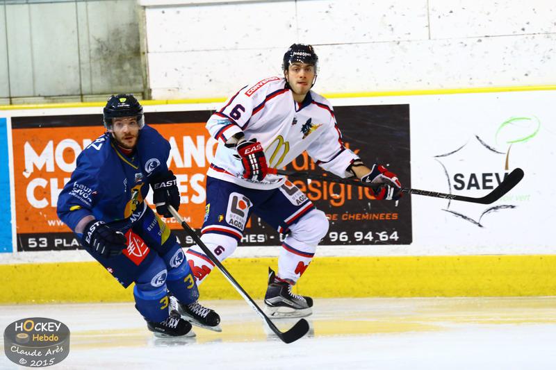 Chamonix  3 - 4 Grenoble 