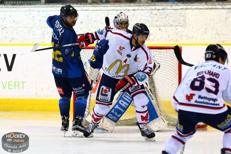 Chamonix  3 - 4 Grenoble 