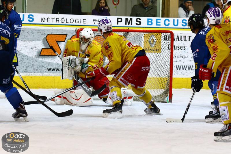 Chamonix  2 - 3 Dijon 