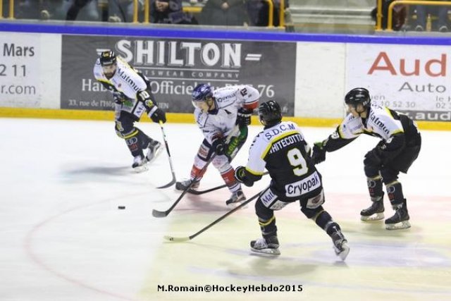 Photo hockey match Rouen - Caen  le 27/10/2015