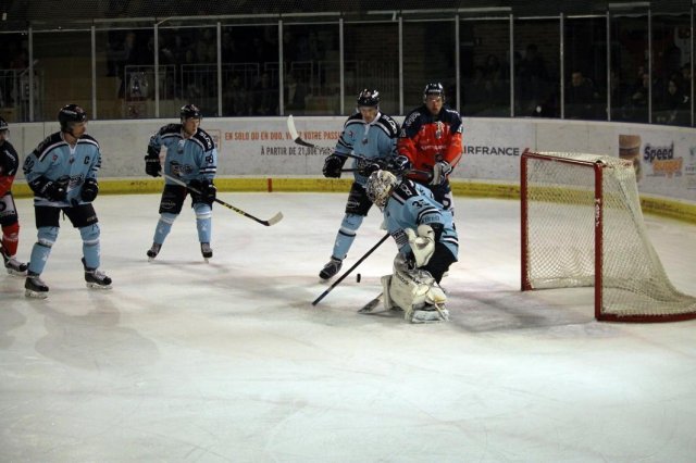 Photo hockey match Angers  - Brest  le 27/10/2015