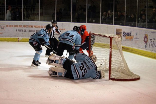 Photo hockey match Angers  - Brest  le 27/10/2015
