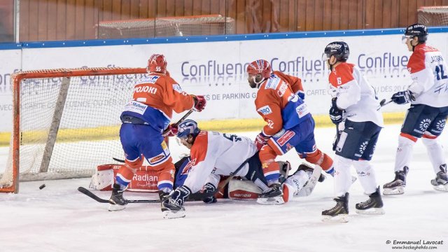 Photo hockey match Lyon - Angers  le 30/10/2015