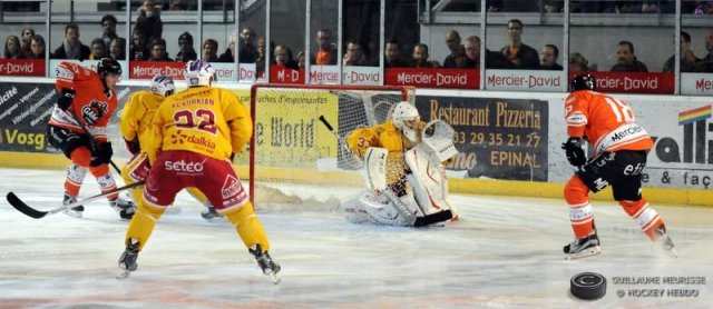 Photo hockey match Epinal  - Dijon  le 31/10/2015