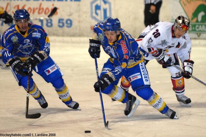 Villard-de-Lans 2 - 3 Grenoble 