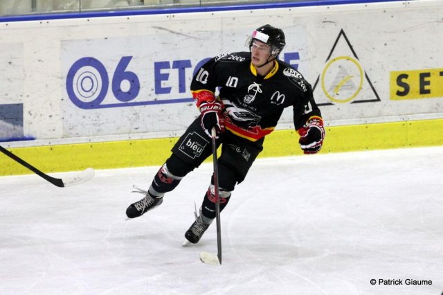 Photo hockey match Nice - Mulhouse le 07/11/2015
