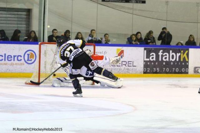 Photo hockey match Rouen - Angers  le 10/11/2015