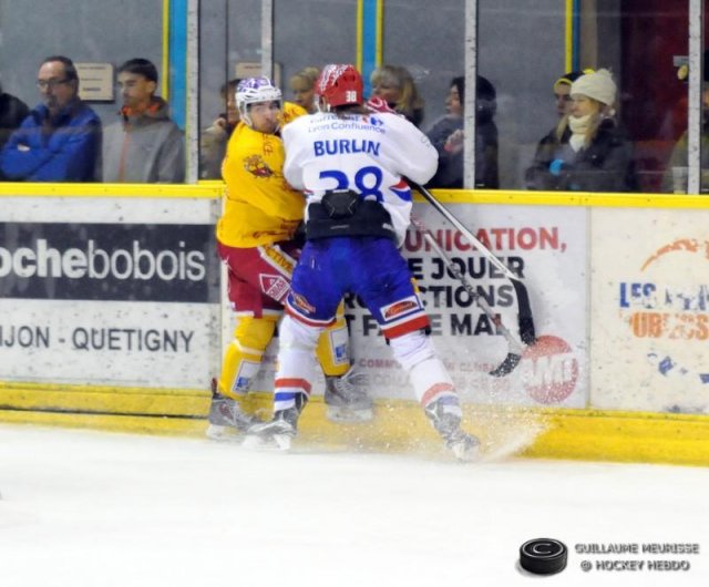 Photo hockey match Dijon  - Lyon le 11/11/2015
