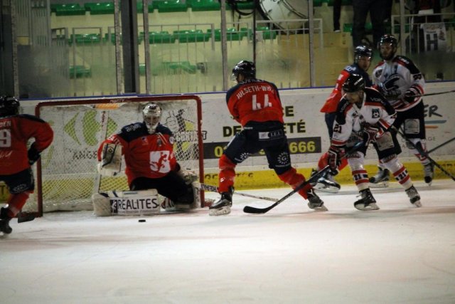Photo hockey match Angers  - Bordeaux le 17/11/2015