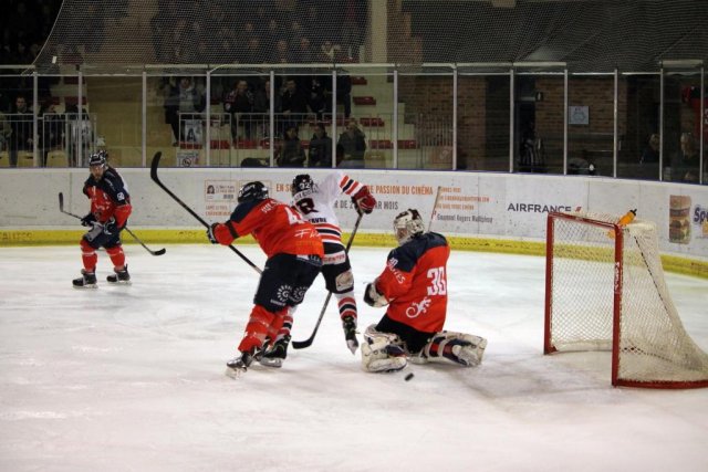 Photo hockey match Angers  - Bordeaux le 17/11/2015