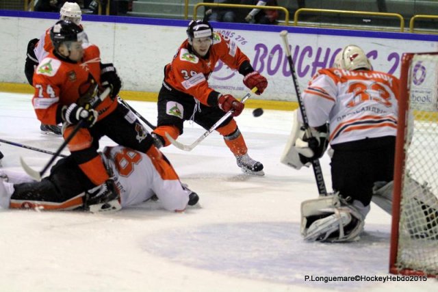 Photo hockey reportage Continental Cup J1 Match 1 : Soligorsk tranquillement