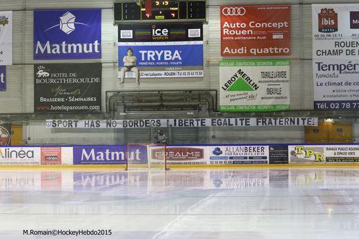 Continental Cup J1 Match 2 : Rouen démarre bien — Reportage