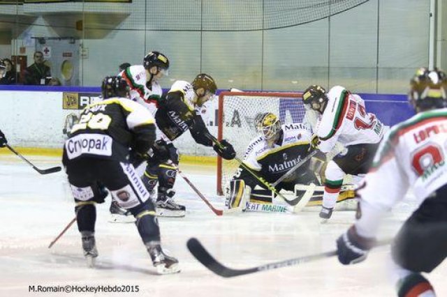 Photo hockey reportage Continental Cup J1 Match 2 : Rouen démarre bien