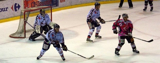 Photo hockey match Amiens  - Angers  le 17/01/2009