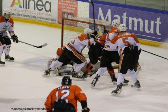 Photo hockey reportage Continental Cup J1 Match 1 : Soligorsk tranquillement