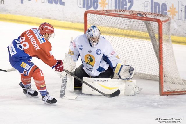 Photo hockey match Lyon - Chamonix  le 21/11/2015