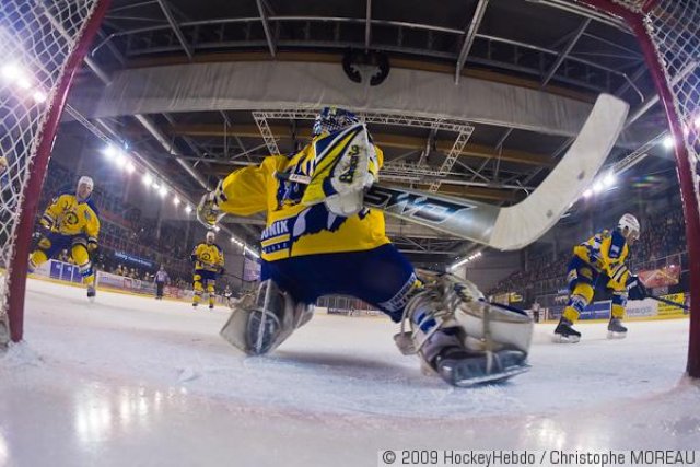 Photo hockey match Strasbourg  - Chamonix  le 17/01/2009
