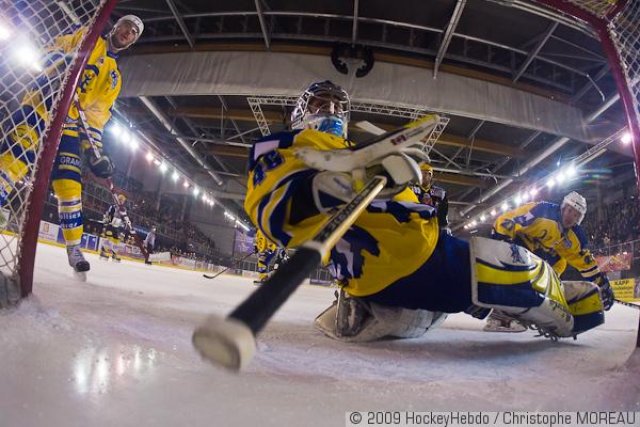 Photo hockey match Strasbourg  - Chamonix  le 17/01/2009