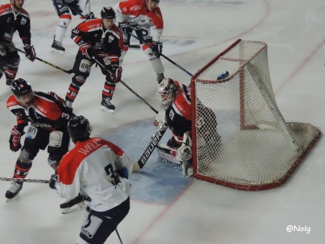 Photo hockey match Bordeaux - Angers  le 21/11/2015