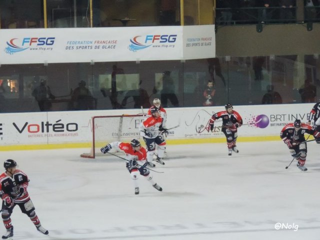 Photo hockey match Bordeaux - Angers  le 21/11/2015