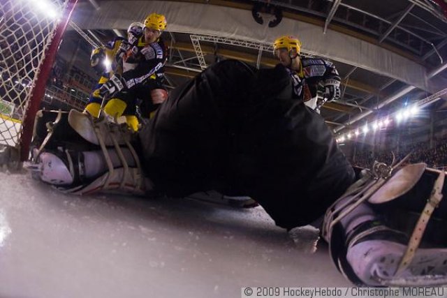 Photo hockey match Strasbourg  - Chamonix  le 17/01/2009