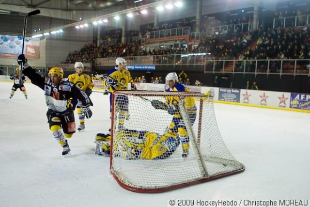 Photo hockey match Strasbourg  - Chamonix  le 17/01/2009