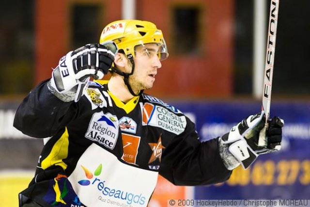 Photo hockey match Strasbourg  - Chamonix  le 17/01/2009