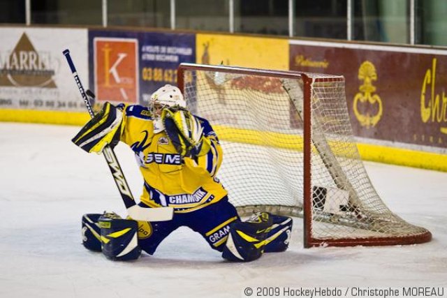 Photo hockey match Strasbourg  - Chamonix  le 17/01/2009