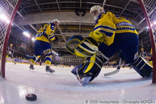 Photo hockey match Strasbourg  - Chamonix  le 17/01/2009