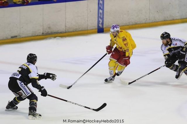 Photo hockey match Rouen - Dijon  le 24/11/2015