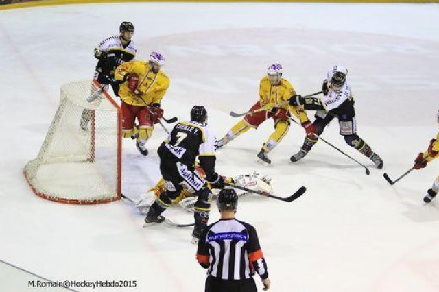 Photo hockey match Rouen - Dijon  le 24/11/2015