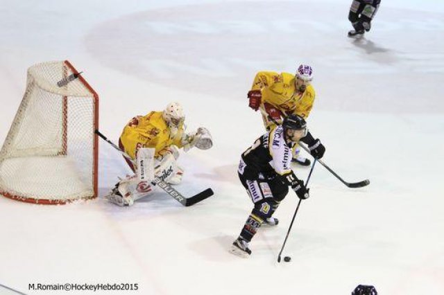 Photo hockey match Rouen - Dijon  le 24/11/2015