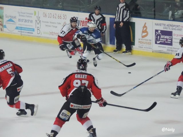 Photo hockey match Bordeaux - Gap  le 24/11/2015