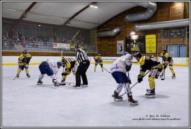 Photo hockey match Roanne - Paris (FV) le 21/11/2015