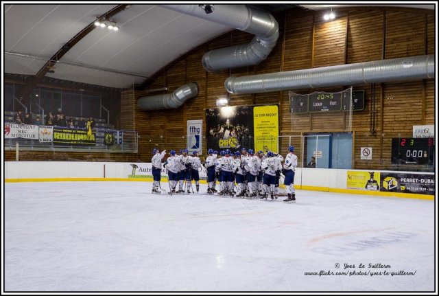 Photo hockey match Roanne - Paris (FV) le 21/11/2015