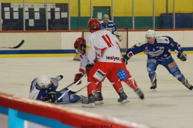 Photo hockey match Avignon - Valence le 17/01/2009