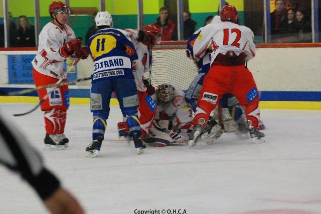 Photo hockey match Avignon - Valence le 17/01/2009