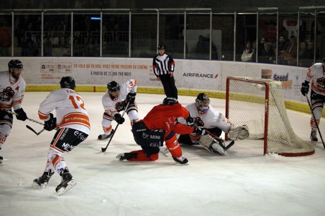 Photo hockey match Angers  - Epinal  le 27/11/2015
